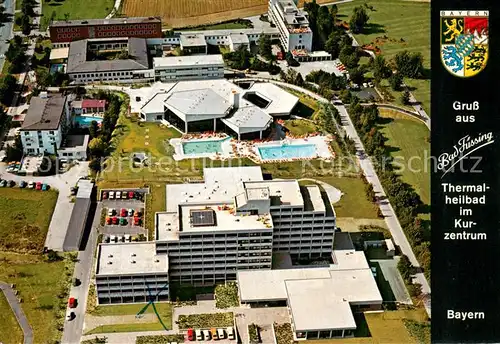 AK / Ansichtskarte Bad_Fuessing Thermalheilbad im Kurzentrum Fliegeraufnahme Bad_Fuessing
