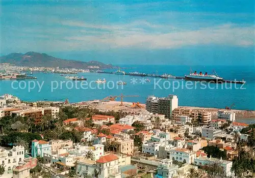 AK / Ansichtskarte Las_Palmas_Gran_Canaria Fliegeraufnahme Las_Palmas_Gran_Canaria