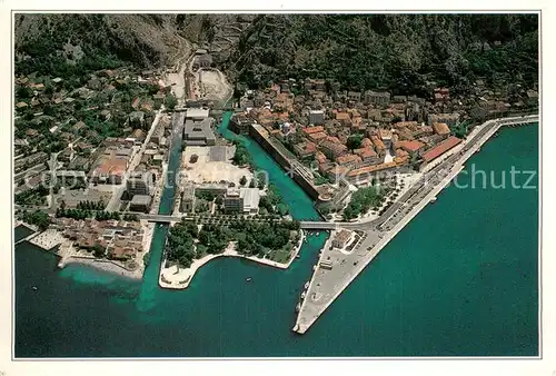 AK / Ansichtskarte Kotor_Montenegro Fliegeraufnahme Kotor Montenegro