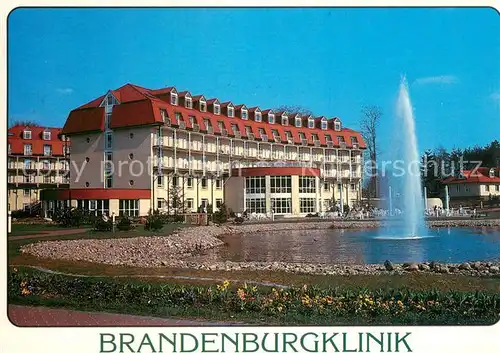 AK / Ansichtskarte Wandlitz Brandenburgklinik  Wandlitz