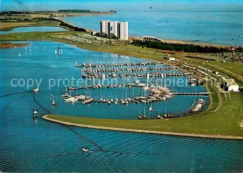 AK / Ansichtskarte Burg__Fehmarn Burgtiefe Fliegeraufnahme 