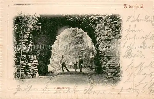 AK / Ansichtskarte Elberfeld_Wuppertal Partie in den Hardt Anlagen Elberfeld Wuppertal