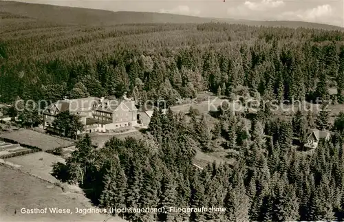 AK / Ansichtskarte Jagdhaus_Schmallenberg Gasthaus Wiese 