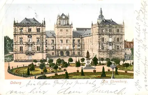 AK / Ansichtskarte Coburg Ehrenburg Coburg