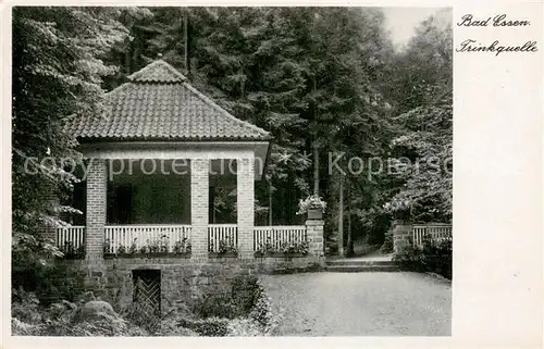 AK / Ansichtskarte Bad_Essen Trinkquelle Bad_Essen