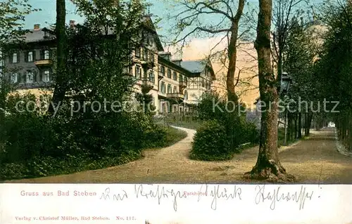 AK / Ansichtskarte Bad_Steben Parkhotel Bad_Steben