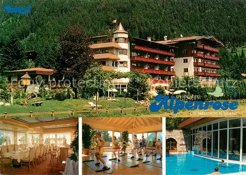 AK / Ansichtskarte Maurach_Achensee_TiroL_AT Wellness Residenz Achensee Speisesaal Gymnastik Hallenbad 