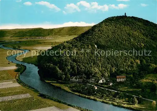 AK / Ansichtskarte Eschwege Fliegeraufnahme mit Leuchtberg Eschwege