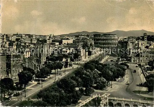 AK / Ansichtskarte Roma__Rom_IT Fori Imperiali 