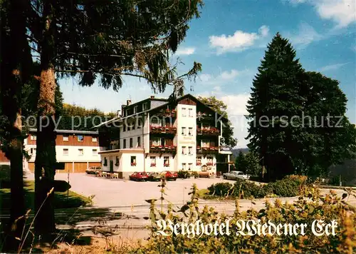 AK / Ansichtskarte Wieden_Schwarzwald Berghotel Wiedener Ecke Wieden Schwarzwald