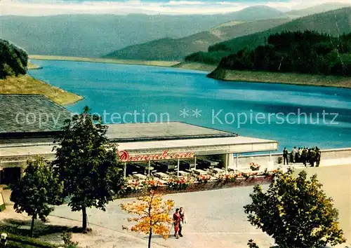 AK / Ansichtskarte Osterode_Harz Kurt Schreiber Betriebe Soesetalsperre Osterode_Harz