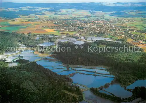 AK / Ansichtskarte Tirschenreuth Grosse Teichpfanne Fliegeraufnahme Tirschenreuth