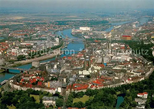 AK / Ansichtskarte Bremen Fliegeraufnahme Bremen