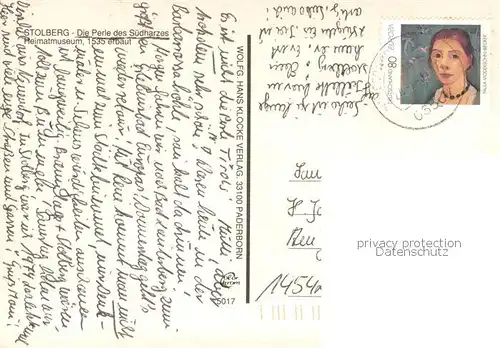 AK / Ansichtskarte Stolberg_Harz Heimatmuseum Stolberg Harz