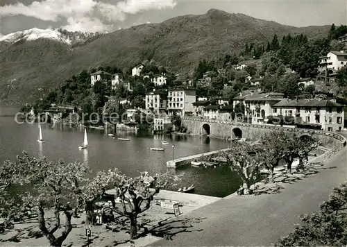 AK / Ansichtskarte Ascona_Lago_Maggiore Vista su St Michele Ascona_Lago_Maggiore