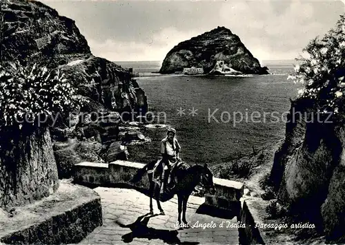 AK / Ansichtskarte Sant_Angelo_Ischia_IT Paesaggio artistico 
