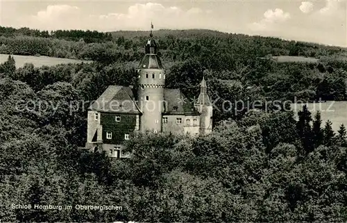 AK / Ansichtskarte Nuembrecht Schloss Homburg im Oberbergischen Nuembrecht