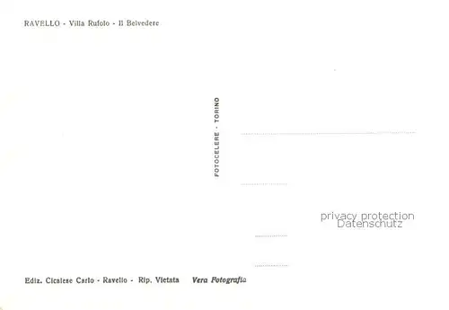 AK / Ansichtskarte Ravello_Amalfikueste Villa Rufolo Il Belvedere 
