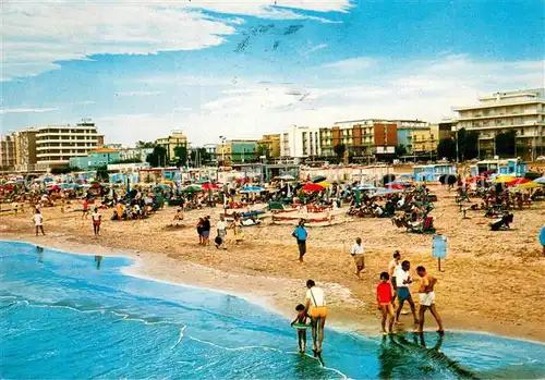 AK / Ansichtskarte Miramare_di_Rimini  Alberghi e spiaggia  Miramare_di_Rimini 