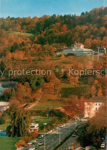 AK / Ansichtskarte Freiburg_Breisgau Schlossbergrestaurant Dattler Freiburg Breisgau