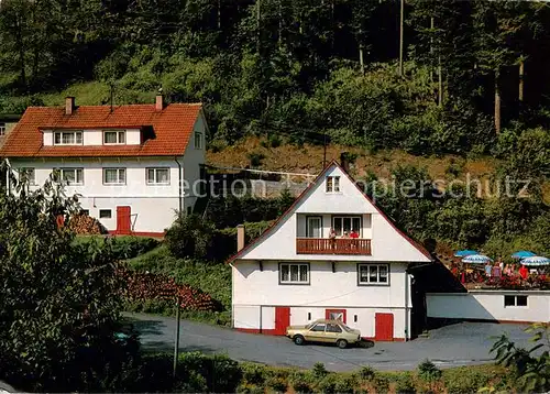 AK / Ansichtskarte Bad_Peterstal Griesbach Haus Bergfrieden mit Gaestehaus Bad_Peterstal Griesbach