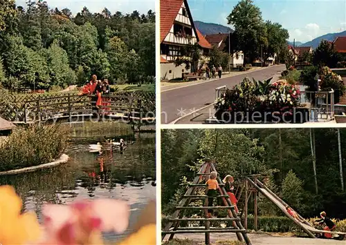 AK / Ansichtskarte Ohlsbach Park Strassenpartie Kinderspielplatz Ohlsbach
