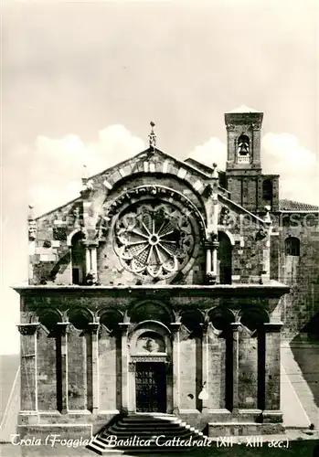AK / Ansichtskarte Troia_Italia Basilica Cattedrale 