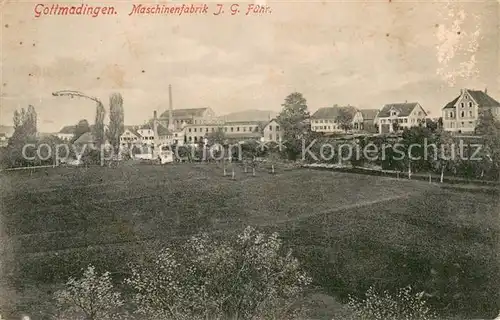 AK / Ansichtskarte Gottmadingen Maschinenfabrik JG Fuehr Gottmadingen