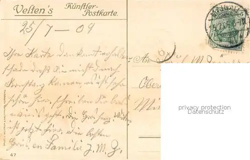 AK / Ansichtskarte Insel_Mainau Panorama Kuenstlerkarte Insel Mainau