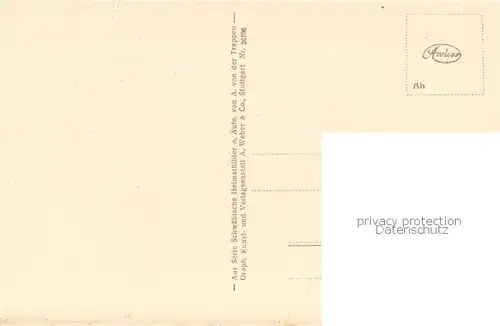 AK / Ansichtskarte Biberach__Riss Altes Haus am Weberberg 