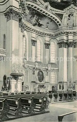 AK / Ansichtskarte Wiblingen Kloster Kirche Inneres Wiblingen