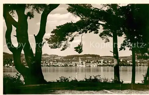 AK / Ansichtskarte ueberlingen_Bodensee vom Klausenhorn bei Dingelsdorf ueberlingen Bodensee