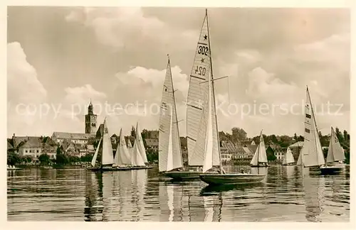 AK / Ansichtskarte ueberlingen_Bodensee Regatta ueberlingen Bodensee