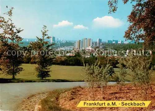 AK / Ansichtskarte Seckbach_Frankfurt_Main Panorama 