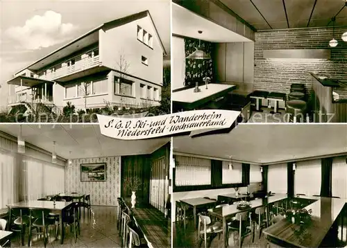 AK / Ansichtskarte Niedersfeld_Winterberg Ski  und Wanderheim 