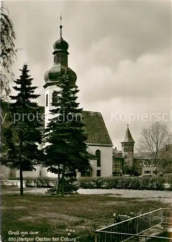 AK / Ansichtskarte Oeslau Kirche 800jaehrige Stadt Oeslau