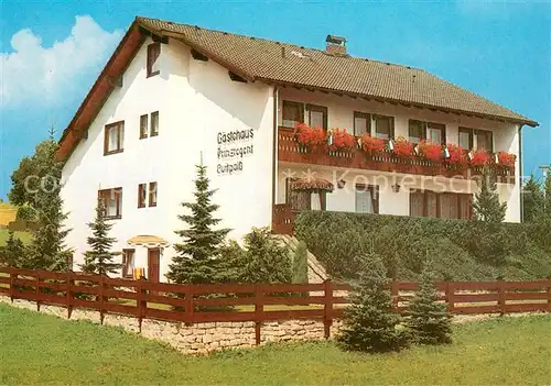 AK / Ansichtskarte Bad_Steben Gaestehaus Prinzregent Luitpold Bad_Steben