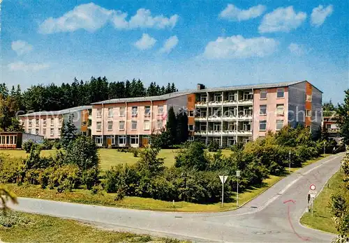 AK / Ansichtskarte Bad_Steben LVA Sanatorium Frankenwarte im Frankenwald Bad_Steben