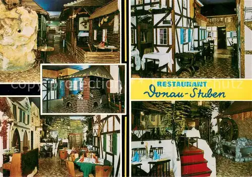 AK / Ansichtskarte Barmen_Wuppertal Restaurant Donau Stuben Barmen Wuppertal