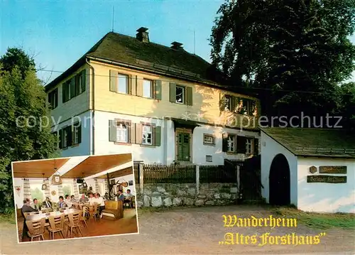 AK / Ansichtskarte Bad_Steben Frankenwaldverein Wanderheim Altes Gerlaser Forsthaus Bad_Steben