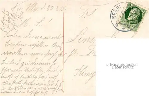 AK / Ansichtskarte Ulm__Donau Panorama mit Ulmer Muenster 