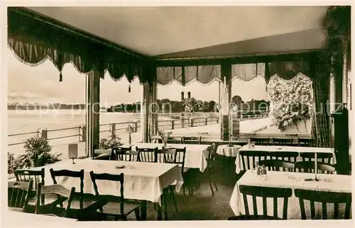 AK / Ansichtskarte Friedrichshafen_Bodensee Sternen Seeterrasse Friedrichshafen Bodensee