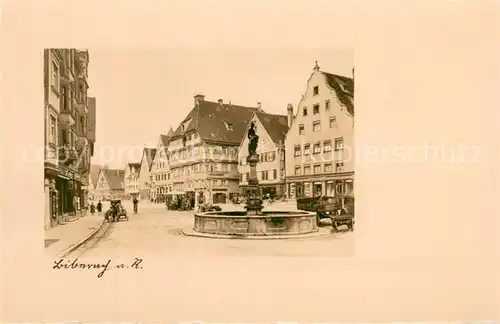 AK / Ansichtskarte Biberach__Riss Dorfbrunnen 