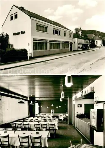 AK / Ansichtskarte Blaustein Bahnhofgaststaette Gastraum Blaustein