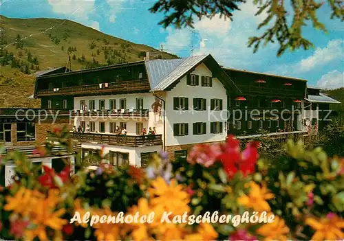AK / Ansichtskarte Katschberghoehe_Rennweg_AT Alpenhotel Katschberghoehe 