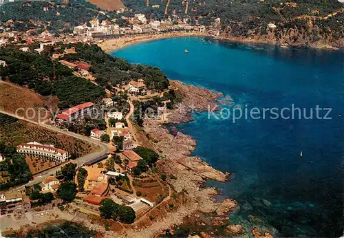 AK / Ansichtskarte Calella_de_Mar_ES y Llafranch Fliegeraufnahme 