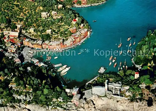 AK / Ansichtskarte Portofino_Liguria_IT Fliegeraufnahme 