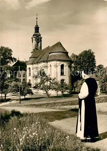 AK / Ansichtskarte Birnau_Bodensee Wallfahrtskirche und Cistercienserkloster 