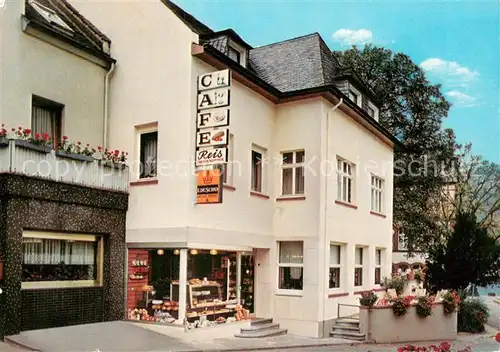 AK / Ansichtskarte Bullay_Mosel Konditorei Cafe Reis Bullay_Mosel