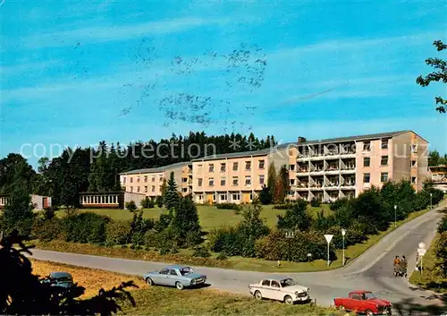 AK / Ansichtskarte Bad_Steben LVA Sanatorium Frankenwarte im Frankenwald Bad_Steben